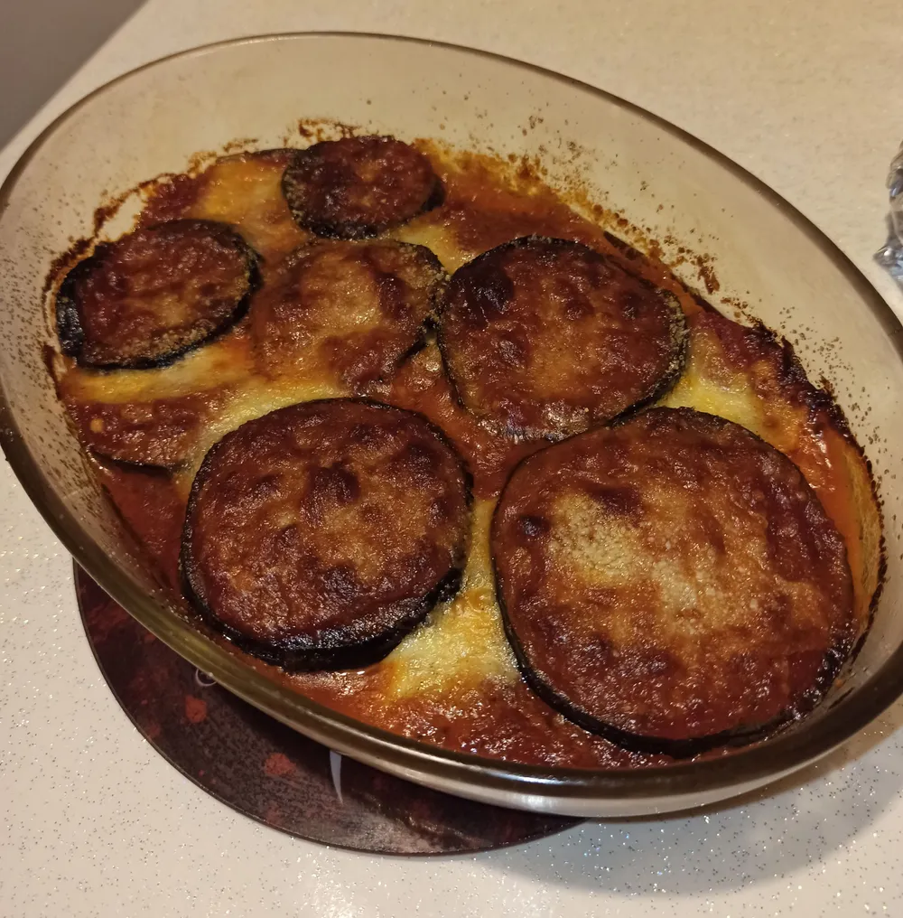 Aubergines à la parmesane