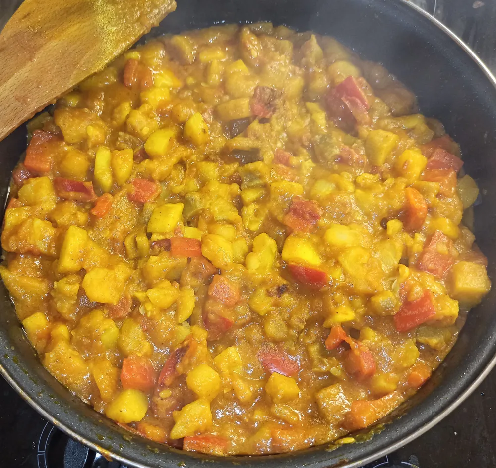 Curry de légumes