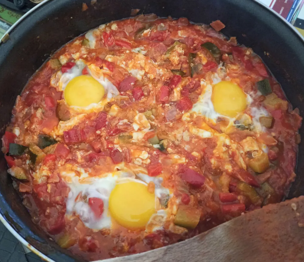 Huevos a la manchega