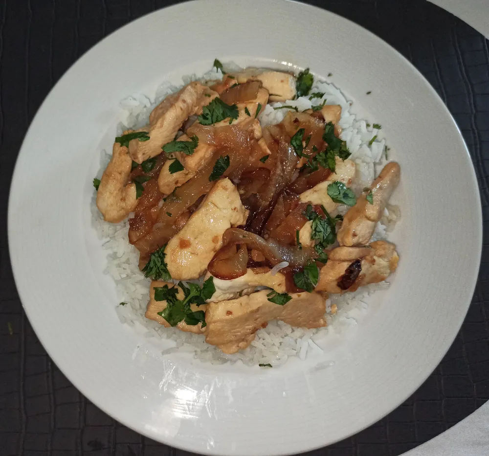 Poulet au gingembre