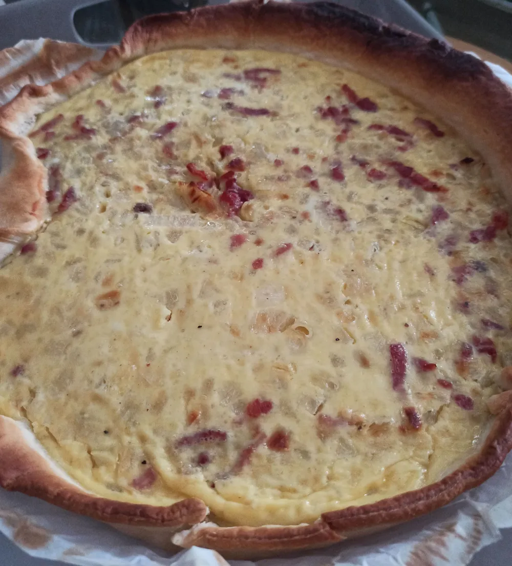 Tarte aux oignons