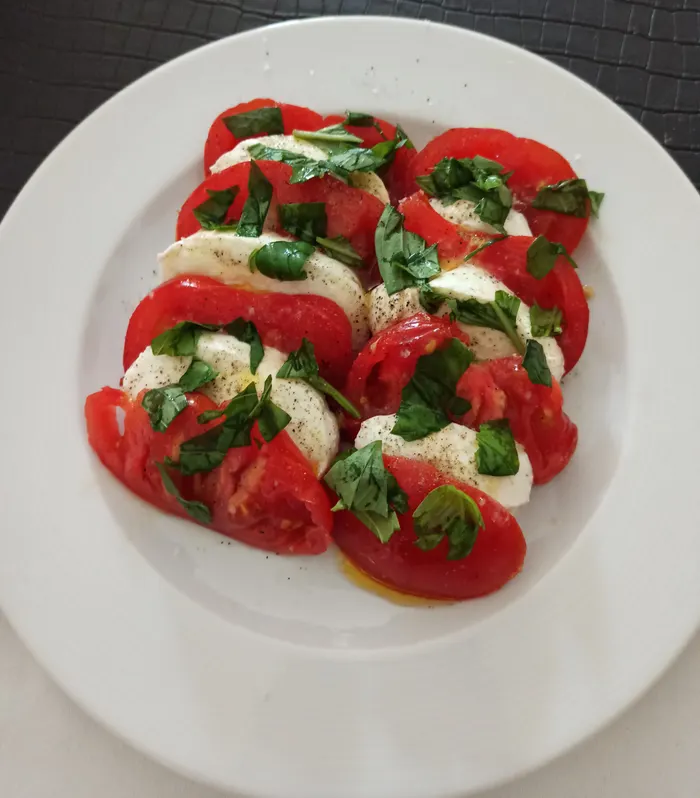 Tomates à la mozzarella